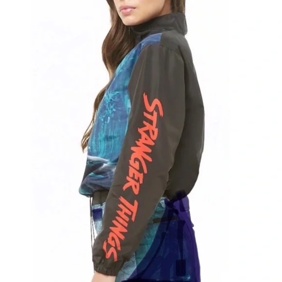 Stranger Things X Forever 21 Special Edition Will Byers Bomber Jacket- size S - Picture 9 of 14